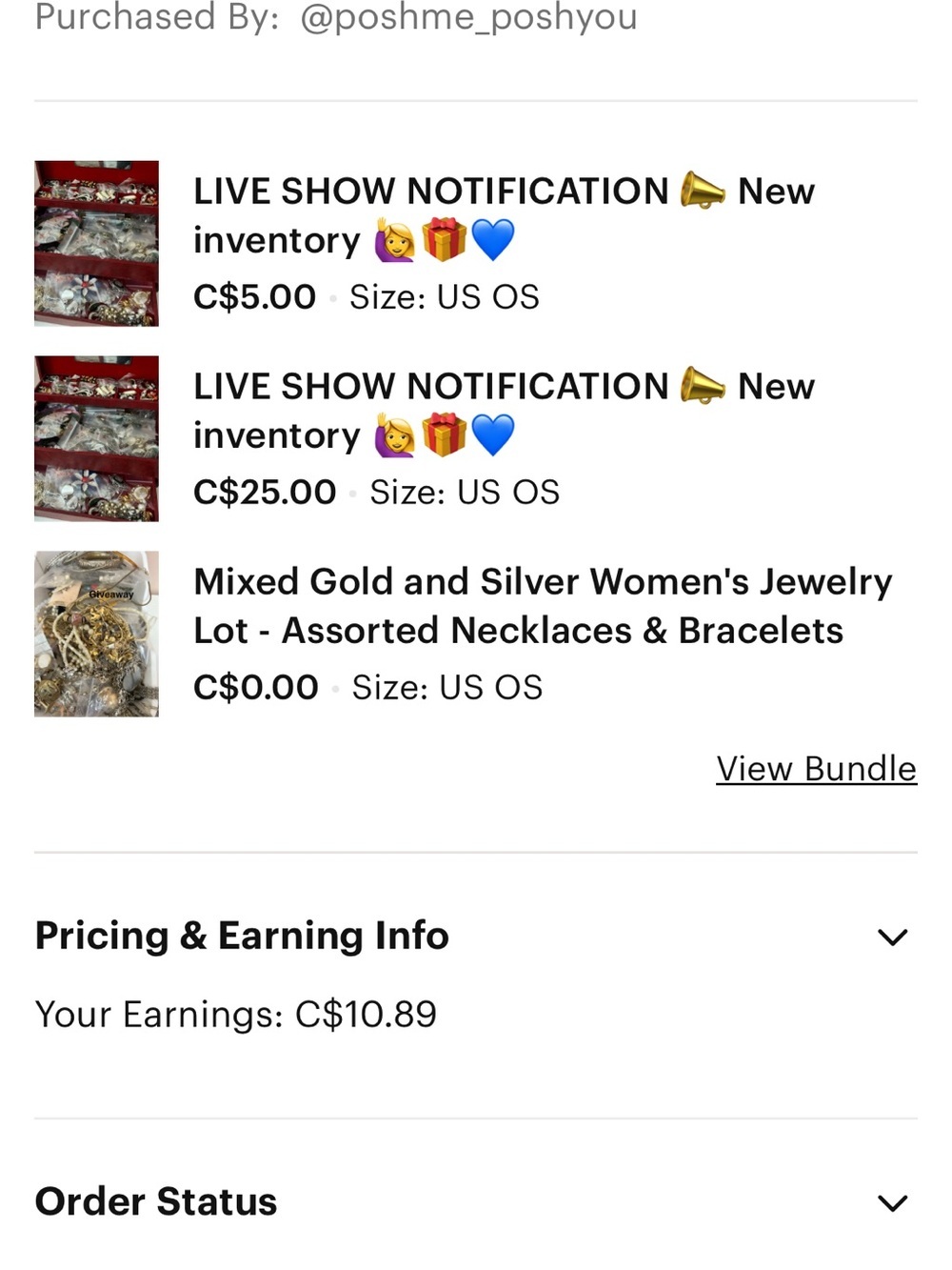 Rebundle poshme